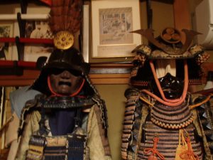 Ancient samurai armour, Samurai swords tour