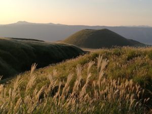 komezuka volcano autumn