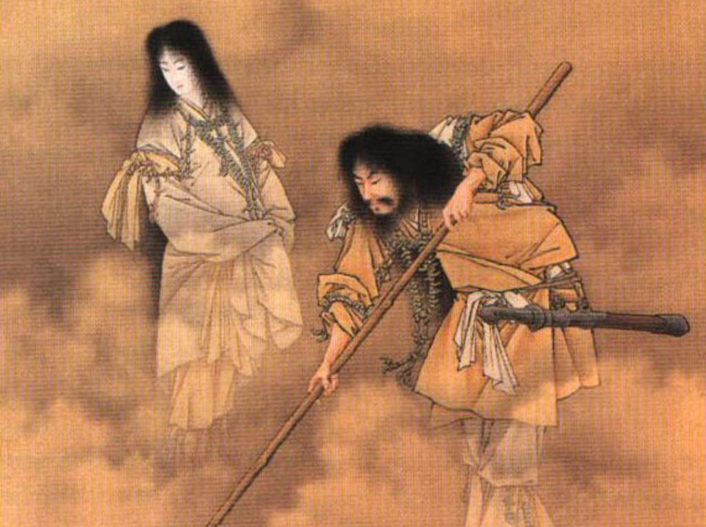 Izanami and Izanagi japanese gods