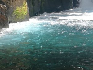 clear waters of Kikuchi river