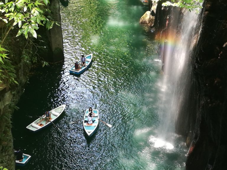 Takachiho gorge from above