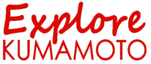 explore kumamoto logo in red