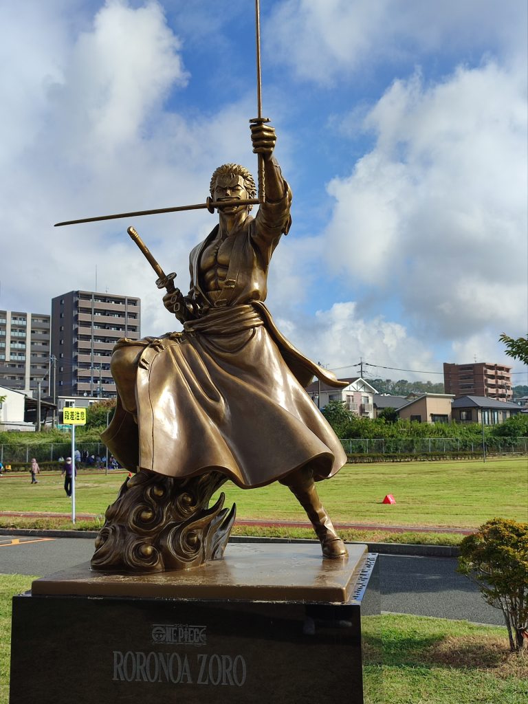 Kumamoto's One Piece Statues - Explore Kumamoto