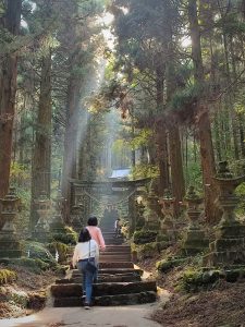 getting to Kamishikimi shrine