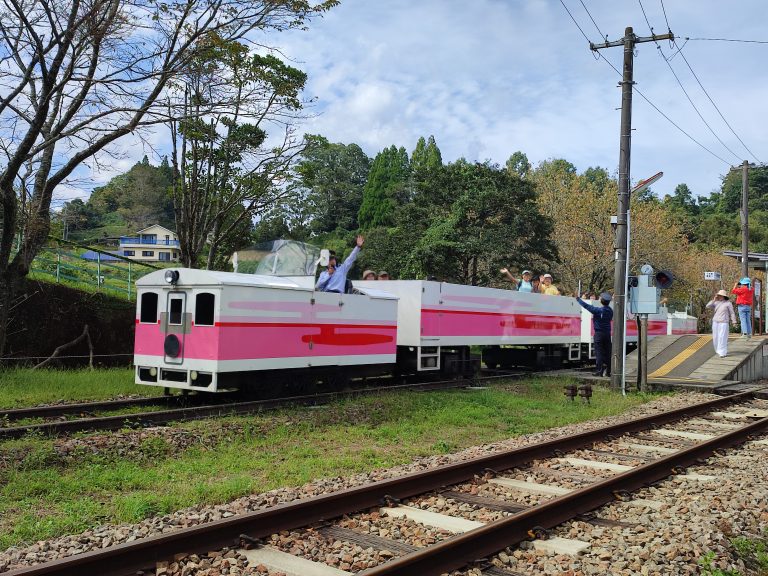 Amaterasu railway in Takachiho
