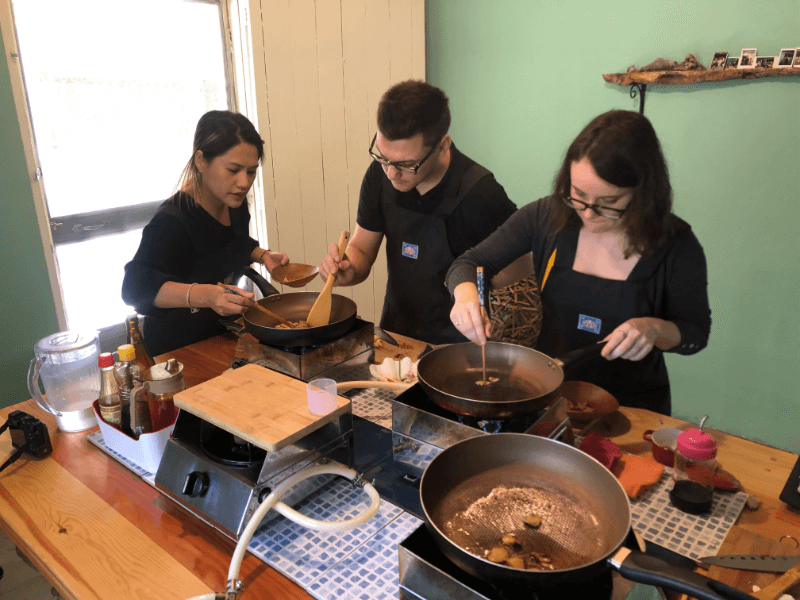 learn to make japanese food in kyushu