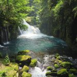 waterfall kikuchi gorge