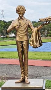 Kumamoto One piece Sanji statue