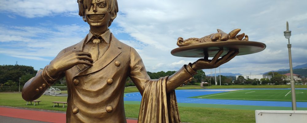 Sanji Statue in Mashiki