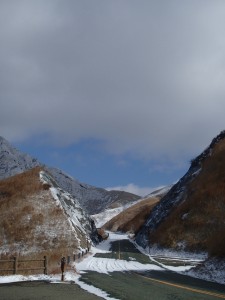 Mount Aso winter