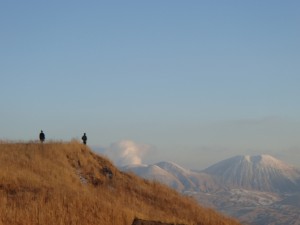 Mount aso winter