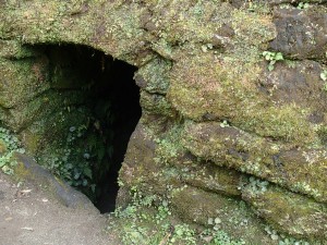 first tunnel - crawling room only  