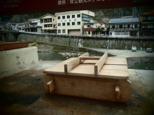 Tsuetate Onsen steam cooking