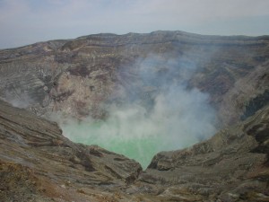Nakadake Crater 